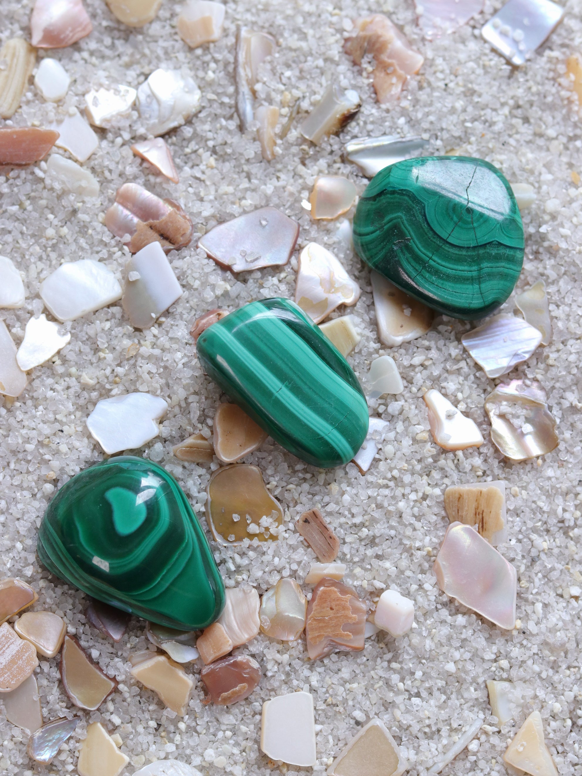Malachite Tumbled Stone