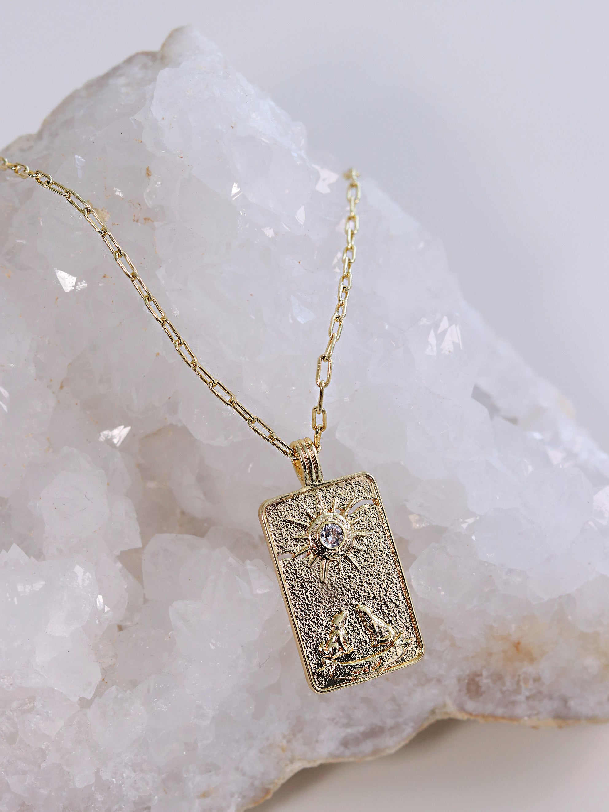 Moon Tarot Necklace