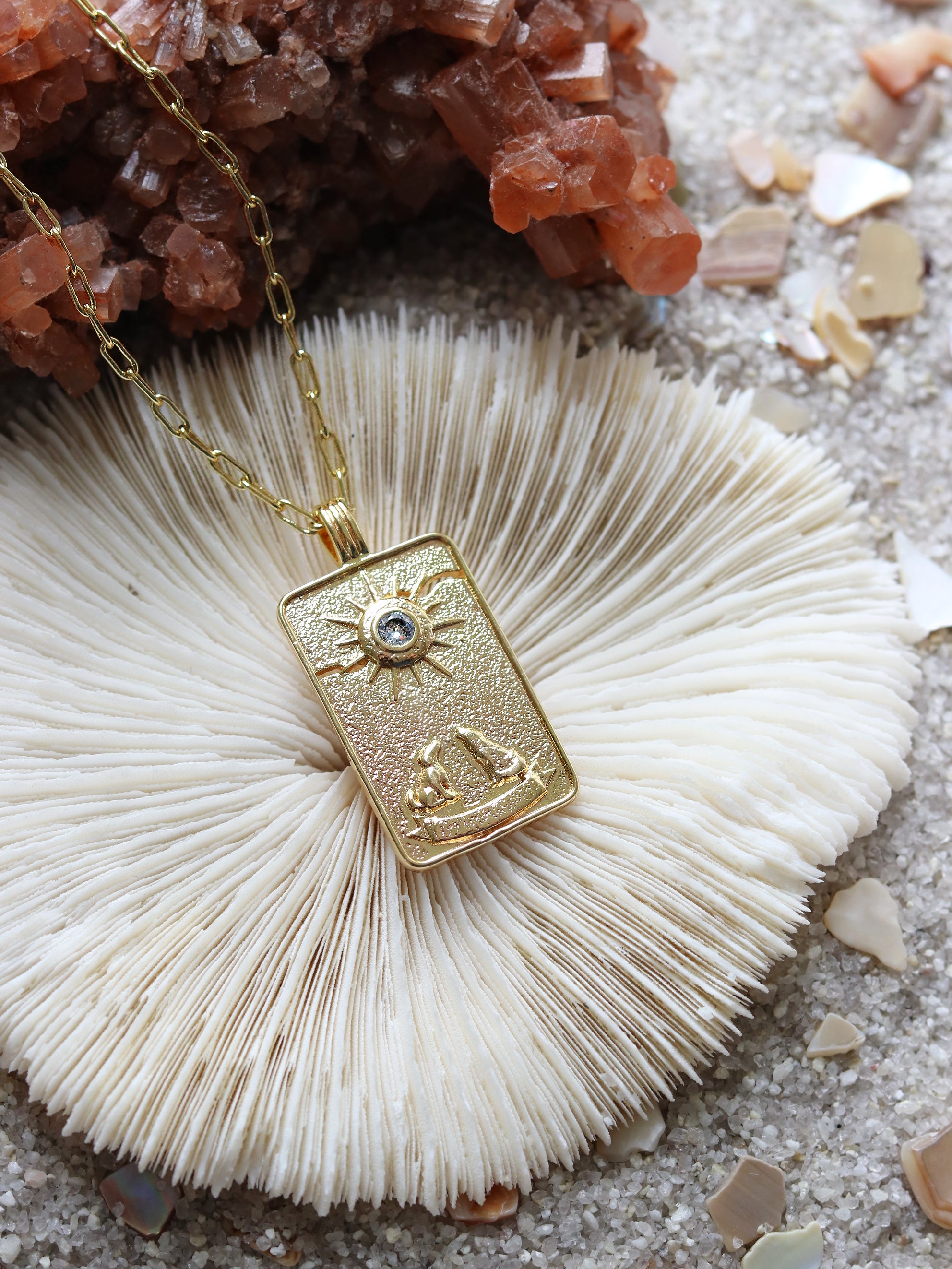 Moon Tarot Necklace