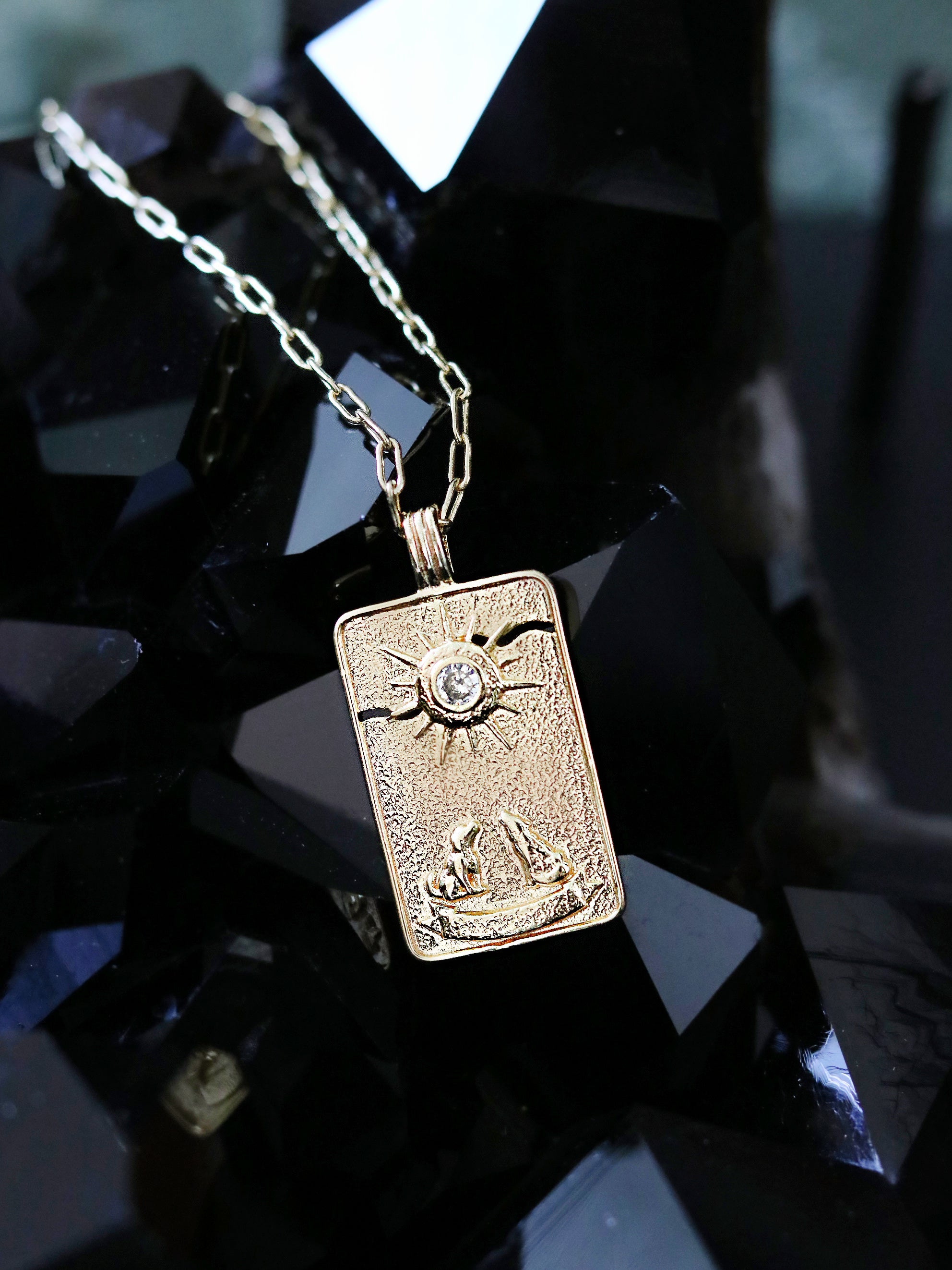 Moon Tarot Necklace