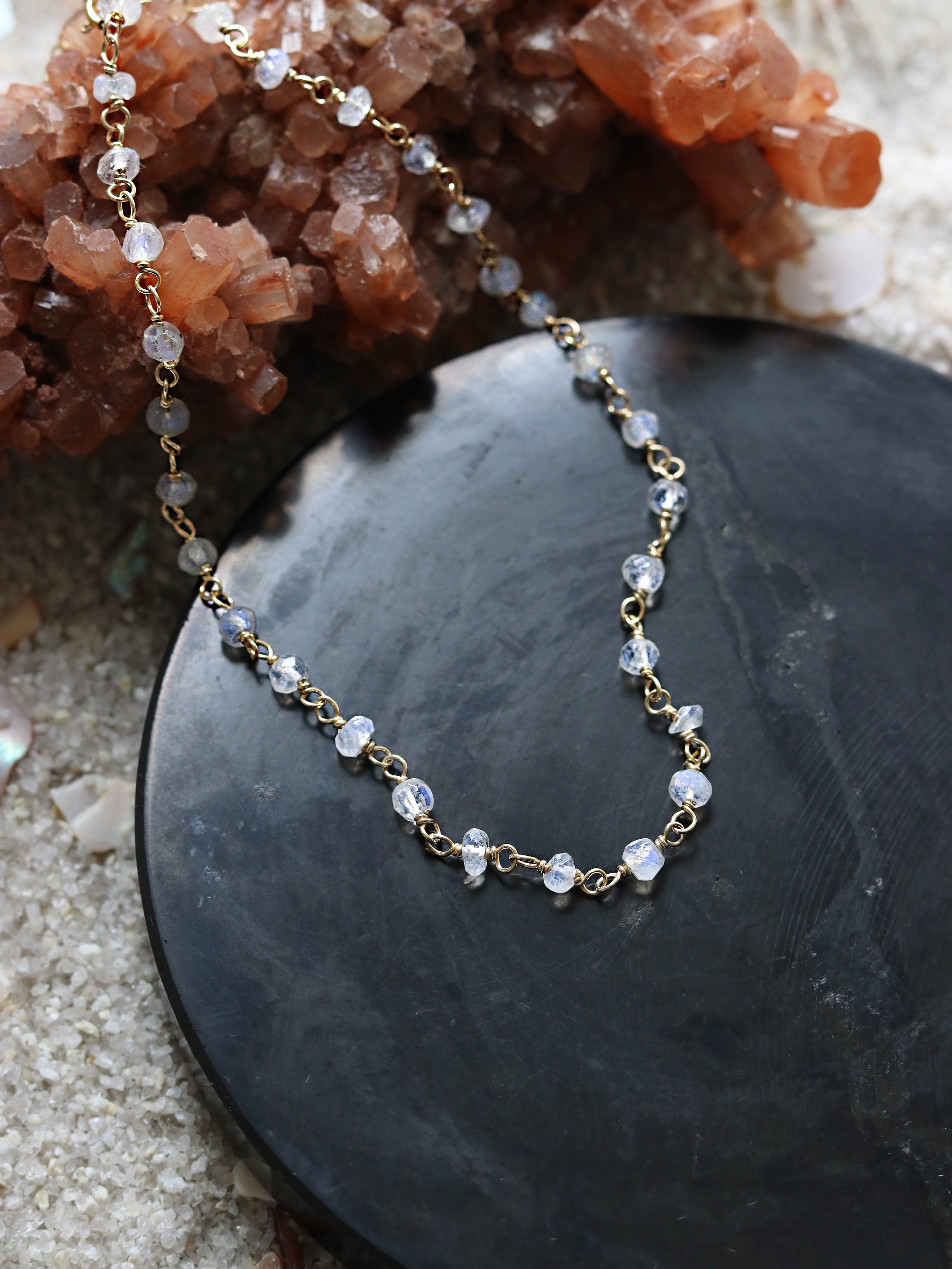 Moonstone Magic Anklet