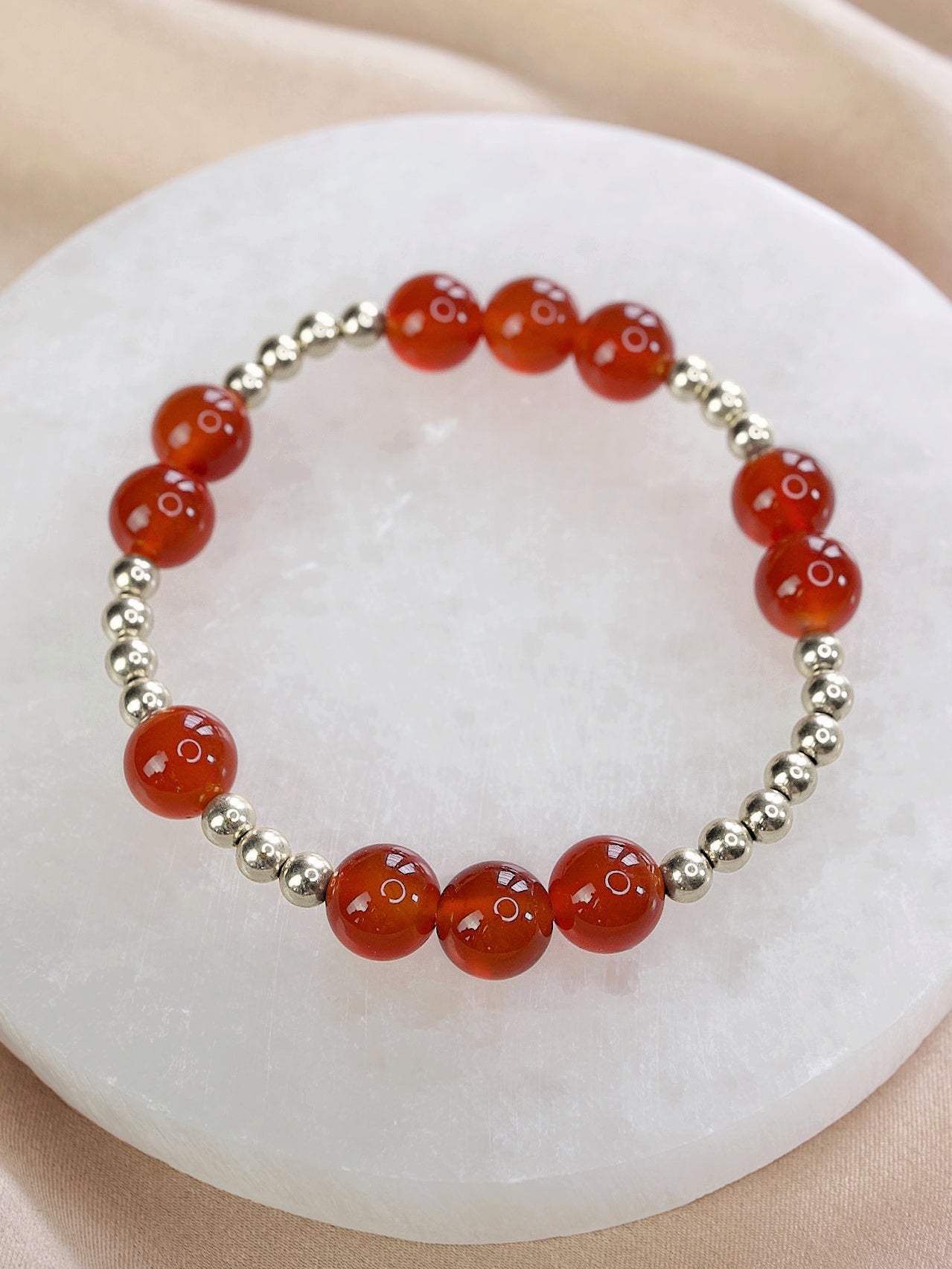 Carnelian Orbital Bracelet