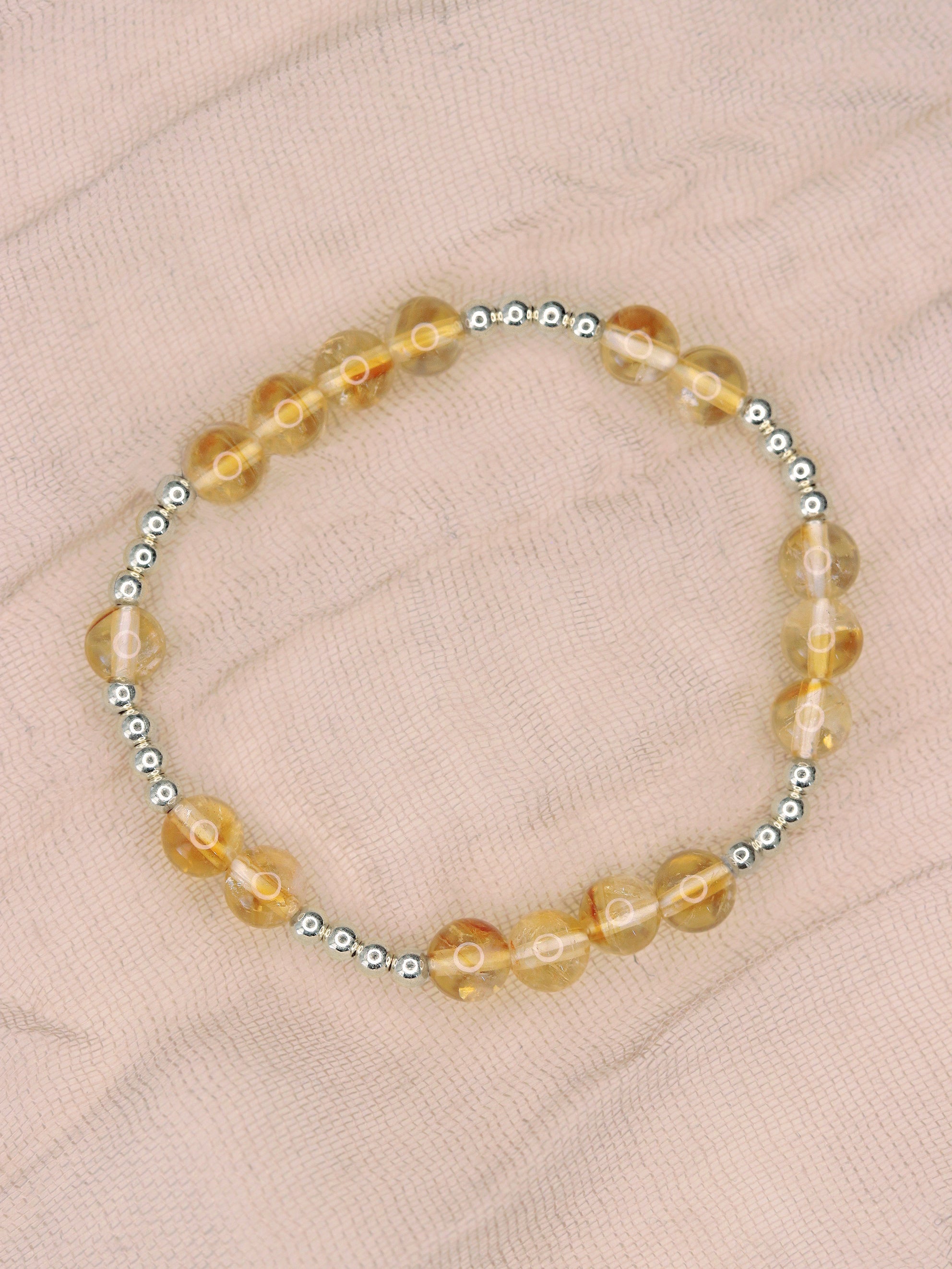 Citrine Mini Orbital Bracelet