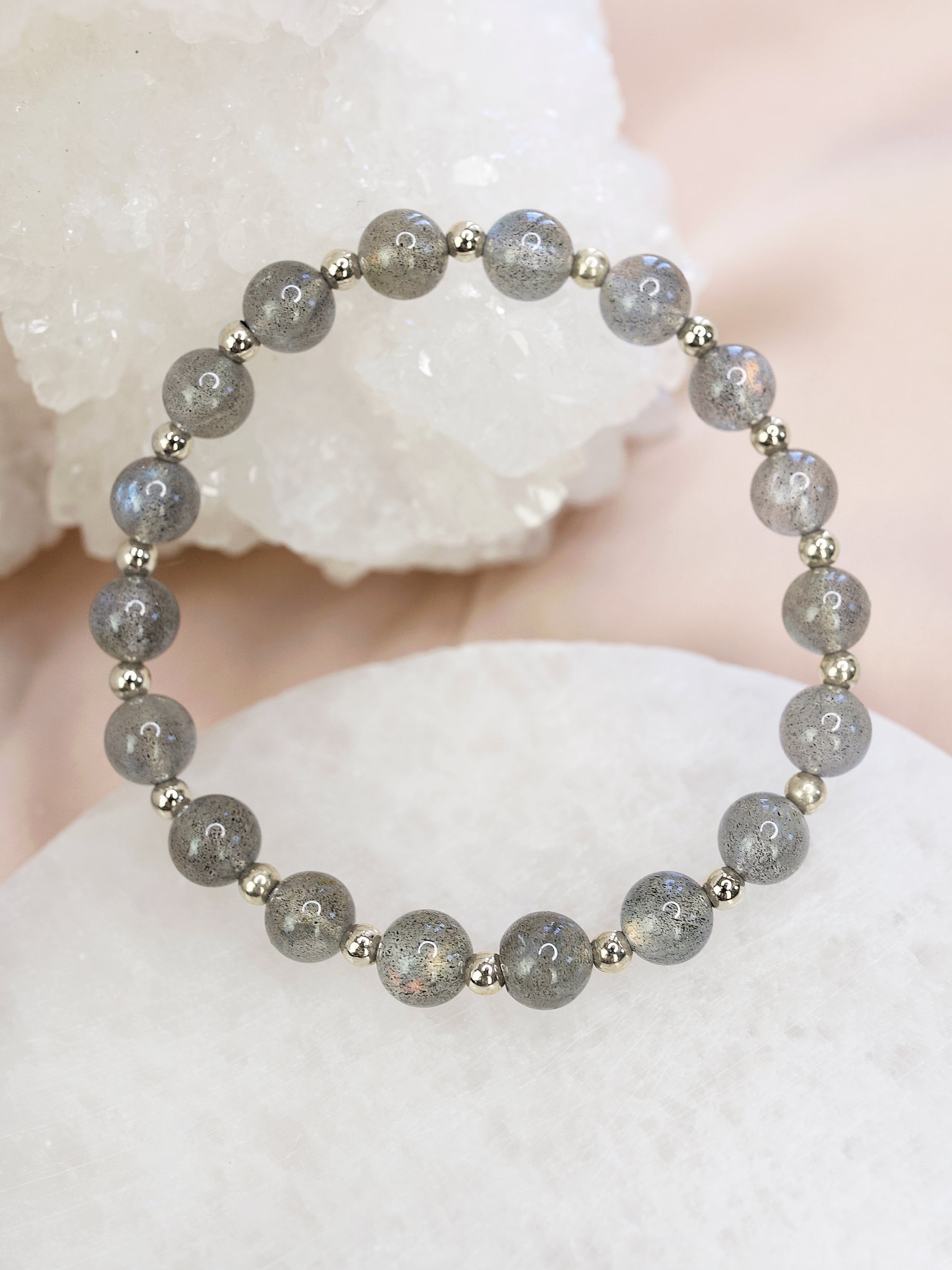 Labradorite Mini Satellite Bracelet