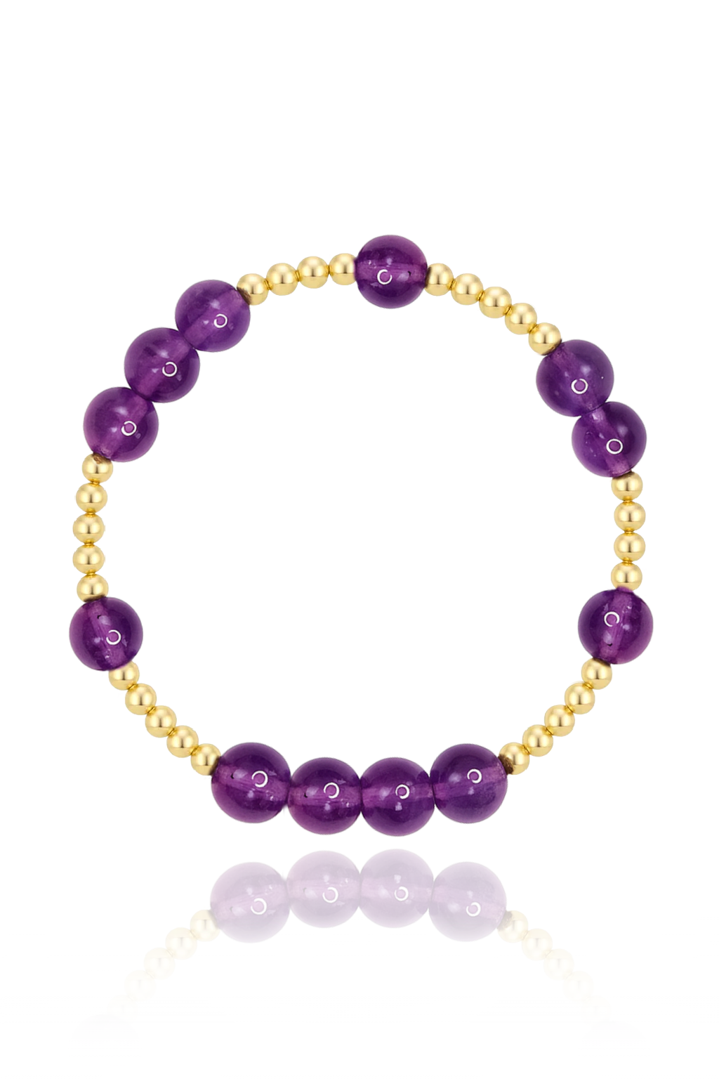 Amethyst Mini Orbital Bracelet