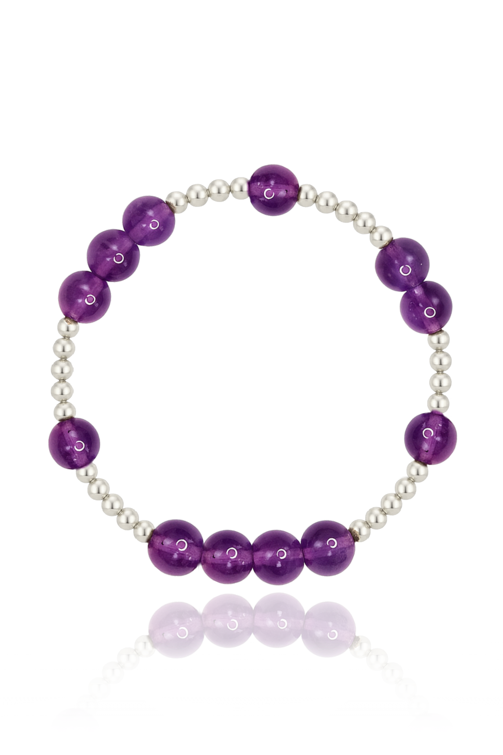 Amethyst Mini Orbital Bracelet