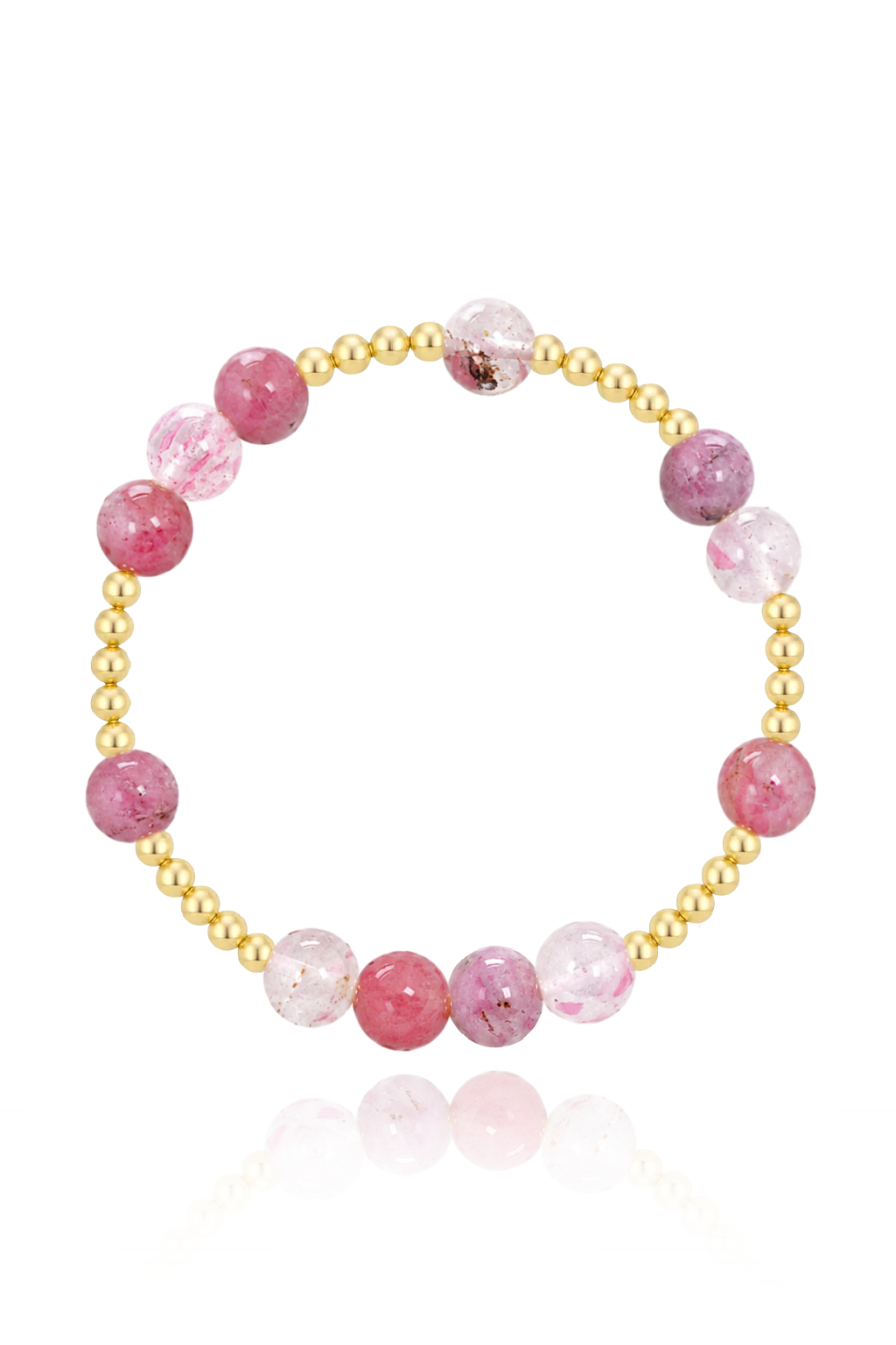 Cherry Flower Sakura Quartz Mini Orbital Bracelet (Limited Edition)