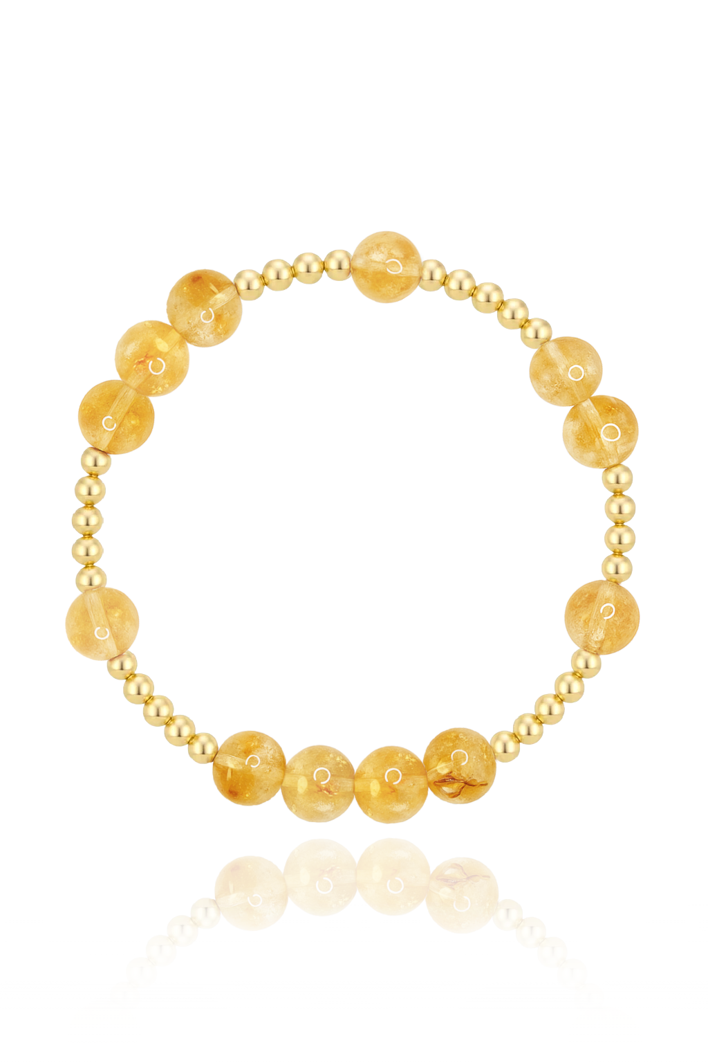 Citrine Mini Orbital Bracelet