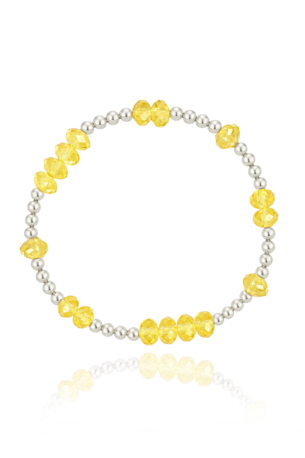 AAA Citrine Faceted Mini Orbital Bracelet (Limited Edition)
