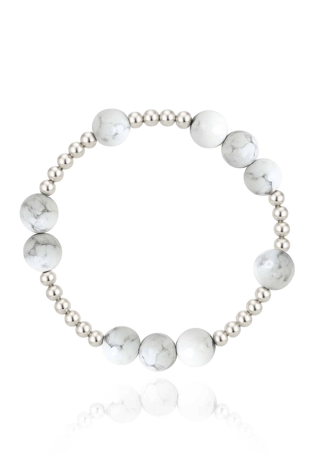 Howlite Orbital Bracelet