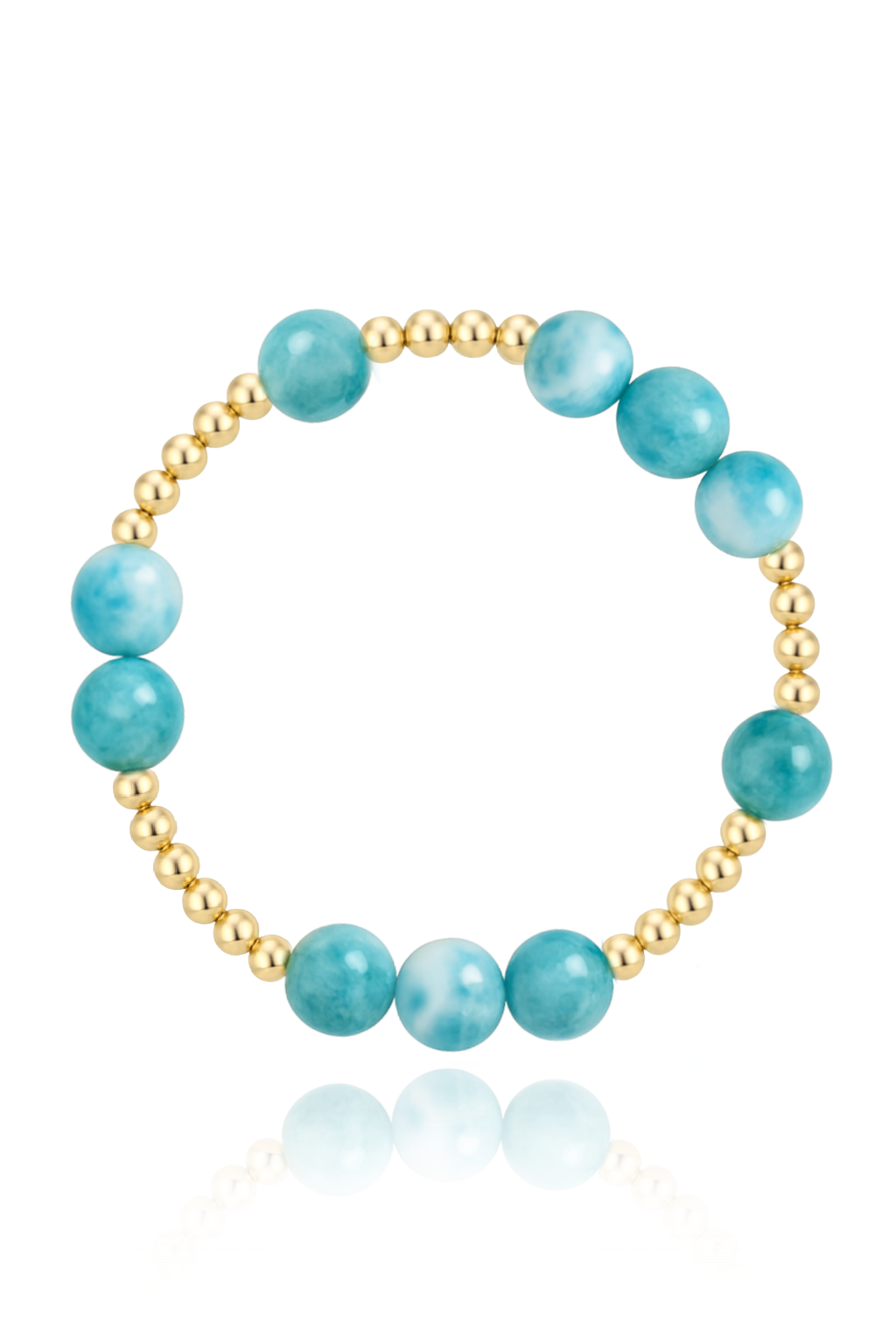 Larimar Orbital Bracelet