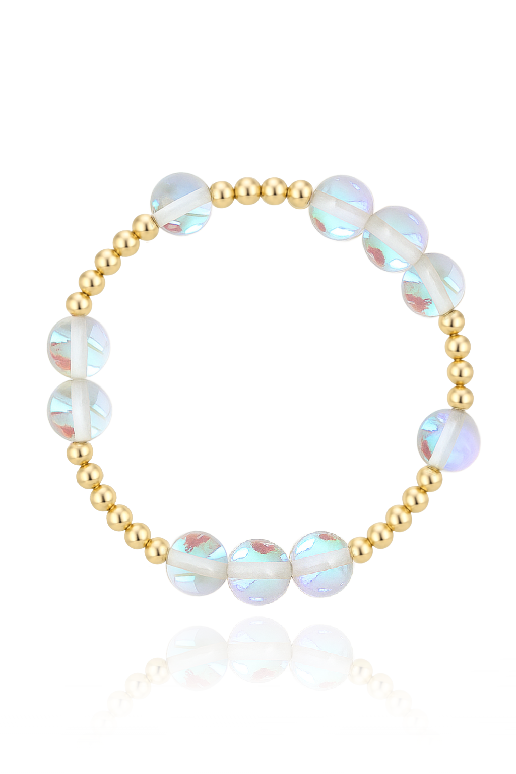 Mermaid Glass Orbital Bracelet