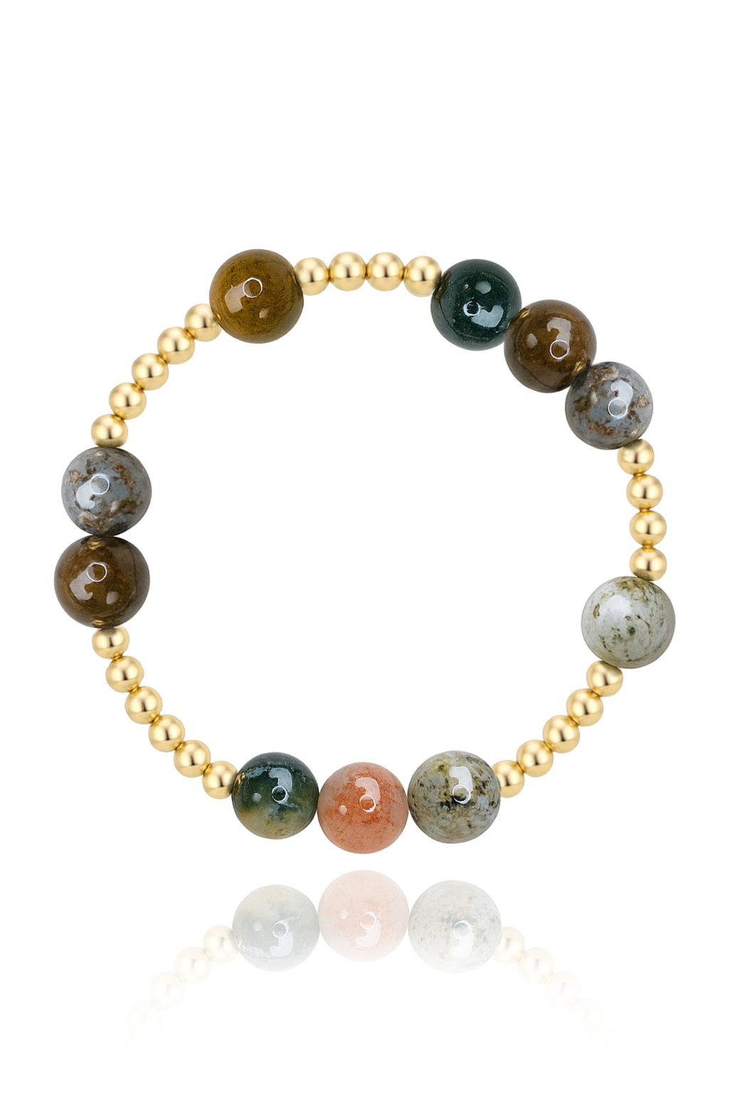 Ocean Jasper Orbital Bracelet