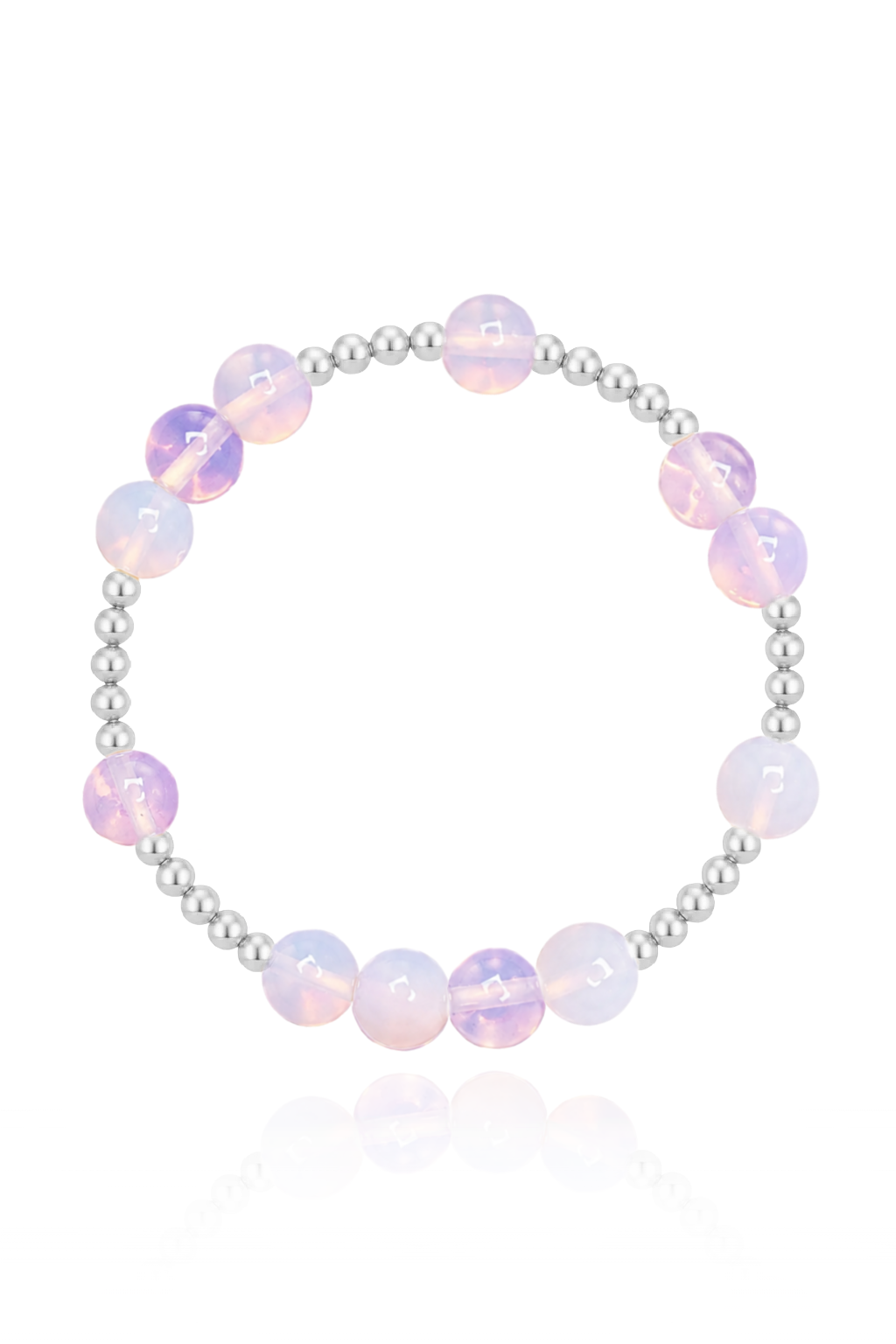 Pink Opalite Mini Orbital Bracelet