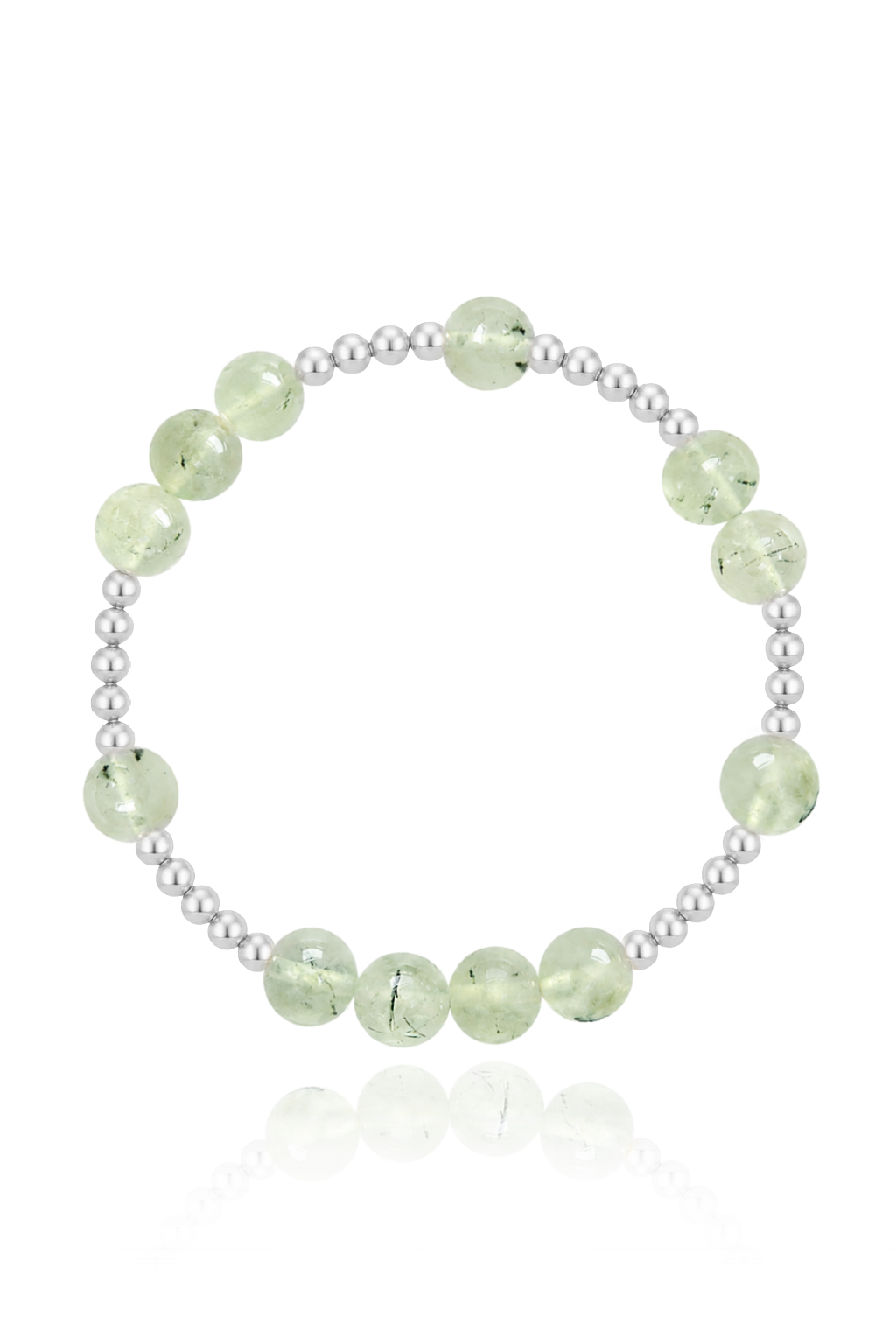 Prehnite Mini Orbital Bracelet